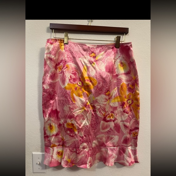 Bundle Free People Denim Skirt & Talbots collection, fluter hem skirt - Picture 3 of 13